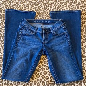 Old Navy Jeans Denim Flares Size 2